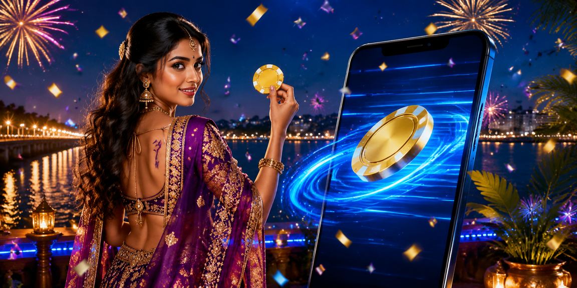 Payment transaction illustration by the Ahmedabad riverfront